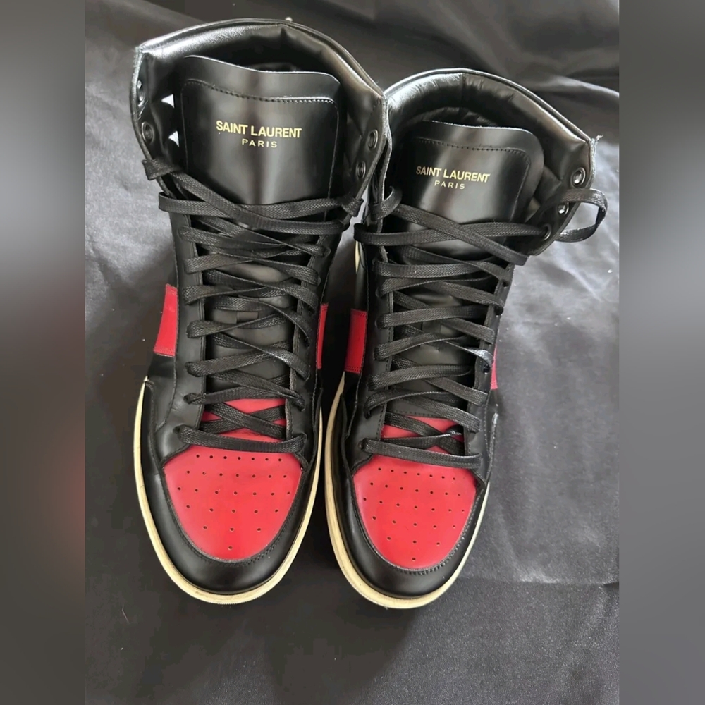 Saint Laurent Men's SL10H High Top Sneakers